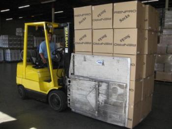 Our forklifts are squeeze clamp ready