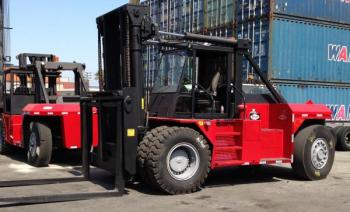 Big cargo needs big forklifts